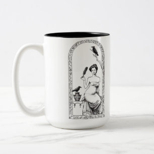Raven Two-Tone Coffee Mug