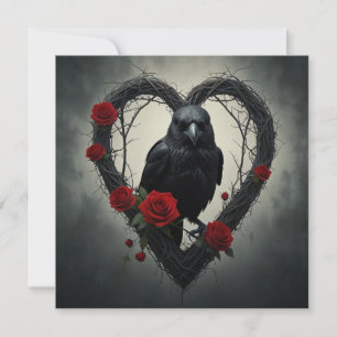 Raven Valentine´s  Holiday Card
