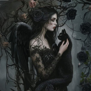 Raven Whisper Tissue Paper