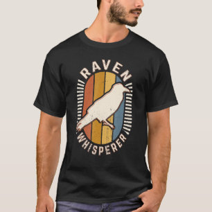 Raven Whisperer Vintage Classic Retro Animal Love T-Shirt