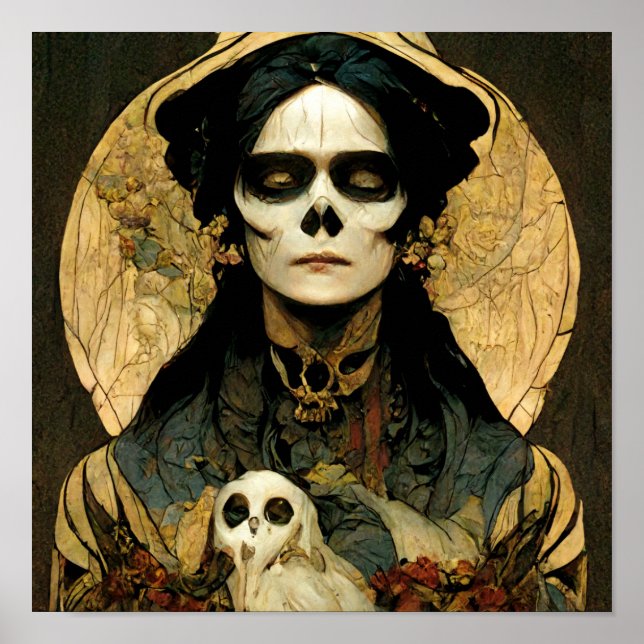 Raven Witch 2 Fantasy Horror Goth Gothic Poster (Front)