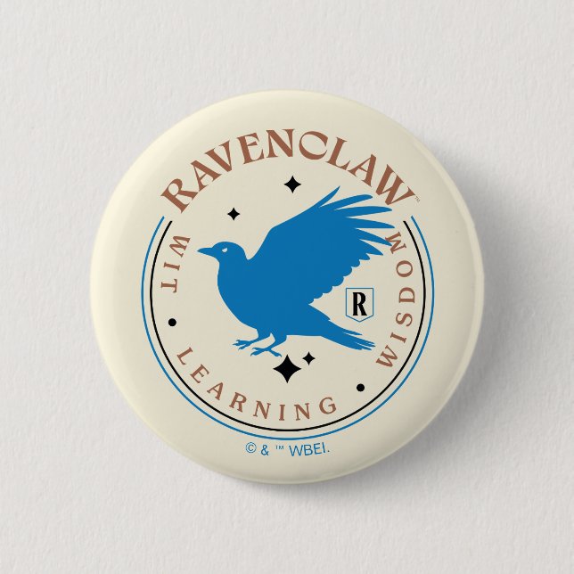 RAVENCLAW™ Blue Eagle House Pride Badge (Front)