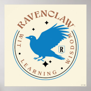 RAVENCLAW™ Blue Eagle House Pride Badge Poster