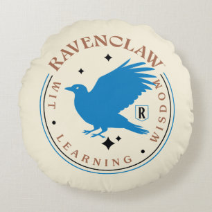 RAVENCLAW™ Blue Eagle House Pride Badge Round Cushion