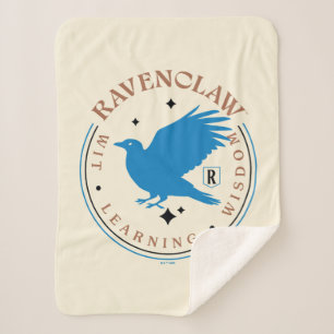RAVENCLAW™ Blue Eagle House Pride Badge Sherpa Blanket