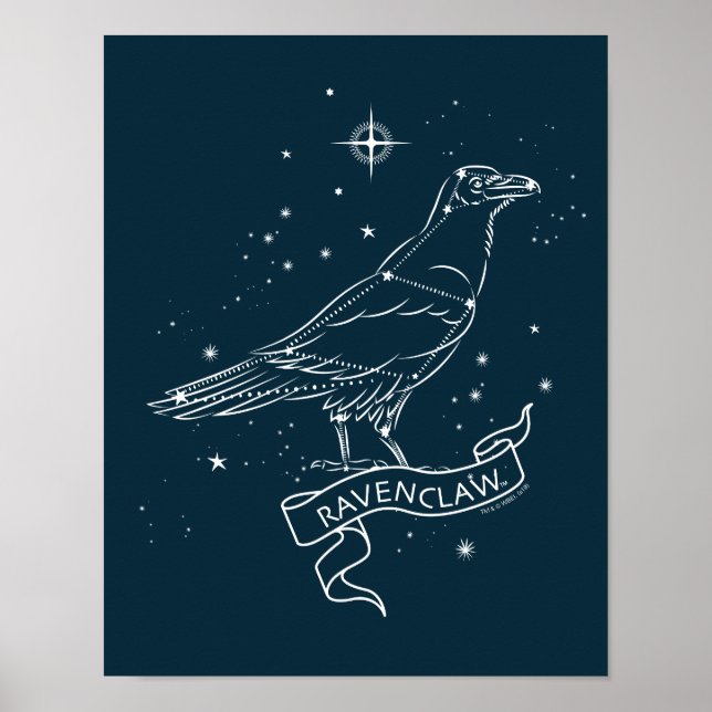 RAVENCLAW™ Constellation Graphic Poster (Front)