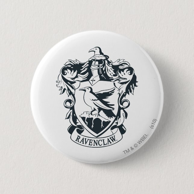 Ravenclaw Crest 6 Cm Round Badge (Front)