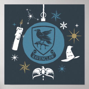RAVENCLAW™ Holiday Bauble Graphic Poster