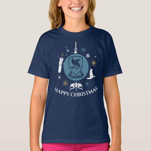 RAVENCLAW™ Holiday Bauble Graphic T-Shirt (Front)