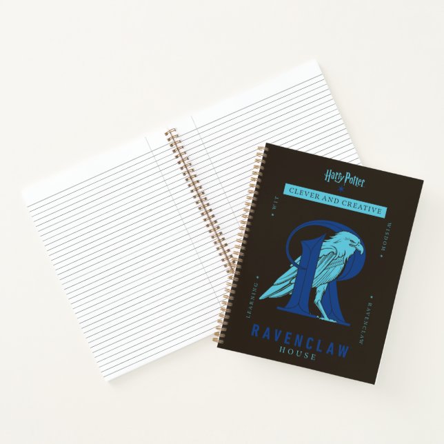 RAVENCLAW™ House Clever and Creative Notebook (Inside)