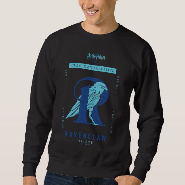 RAVENCLAW™ House Clever and Creative Sweatshirt (Front)
