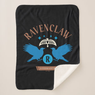 RAVENCLAW™ House Double Eagle Diadem Graphic Sherpa Blanket