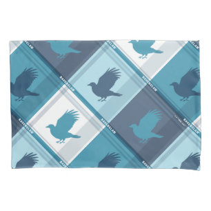 RAVENCLAW™ Tartan Plaid Pattern Pillowcase