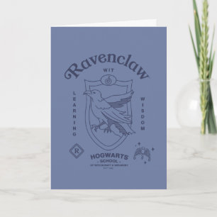 RAVENCLAW™ Wit Learning Wisdom Crest Card