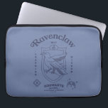 RAVENCLAW™ Wit Learning Wisdom Crest Laptop Sleeve<br><div class="desc">Celebrate wisdom, wit, and a love of learning with this elegant Ravenclaw™ crest design. Showcasing the proud house eagle set within a classic shield, this refined artwork highlights Ravenclaw’s defining traits — Wit, Learning and Wisdom — in a clean, timeless layout. Rendered in cool, sophisticated house tones, the detailed linework...</div>
