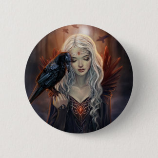 Ravenkin 6 Cm Round Badge