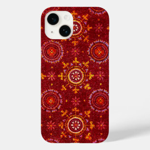 RAVENNA BYZANTINE MOSAICS,STARS,RED STARRY NIGHT Case-Mate iPhone 14 CASE