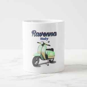 Ravenna Italy vintage Travel poster Large Coffee Mug