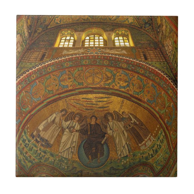 Ravenna Mosaics, Italy Ceramic Tile (Front)