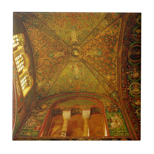 Ravenna Mosaics, Italy Ceramic Tile (Front)