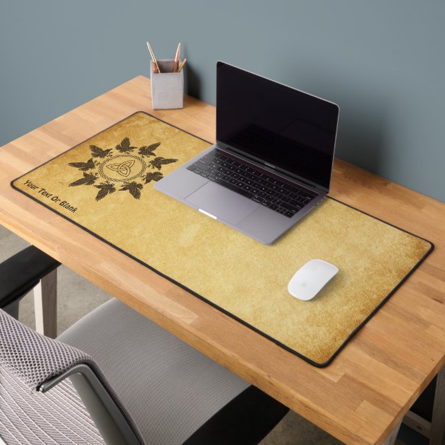 Ravens Circle Dance Desk Mat (Office 2)