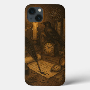 Raven's Desk iPhone 13 Case
