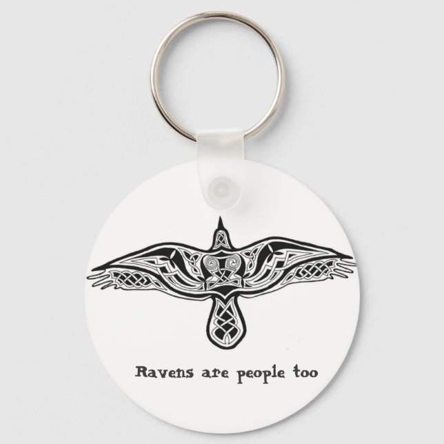 ravens key ring (Front)