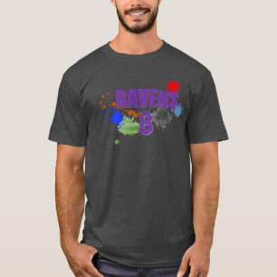 Ravens Lamar Jackson Fan Art Design T-Shirt
