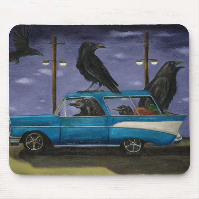 Ravens' Ride Mouse Pad (Front)