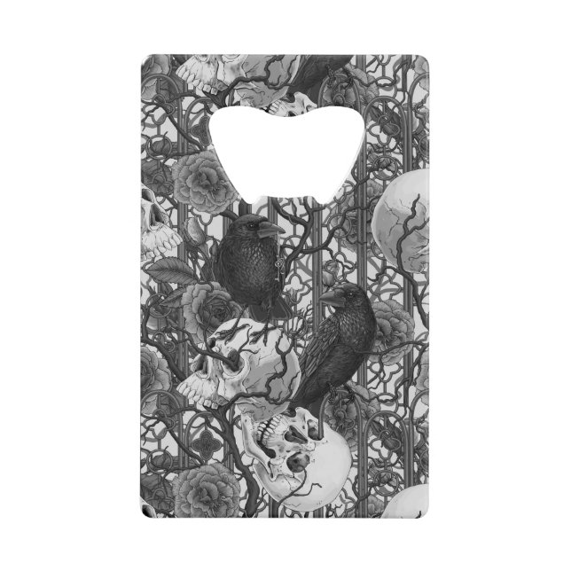 Raven's secret. Dark and moody gothic illustration (Front)