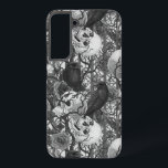 Raven's secret. Dark and moody gothic illustration Samsung Galaxy Case<br><div class="desc">Hand-painted gothic design,  featuring raven birds,  sculls and roses,  seamless patternflowers,  various berries,  leaves and bugs</div>