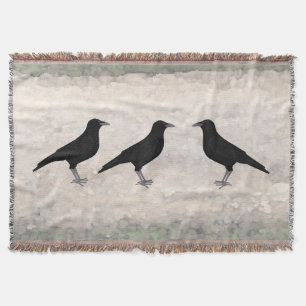 Ravens Throw Blanket