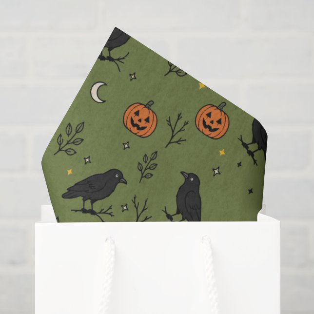 Ravens  tissue paper (Gift Bag)