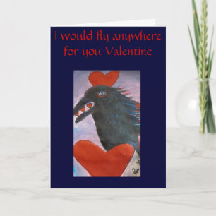 ravenvalentine, I would fly anywhere for you Va... Holiday Card