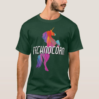 Raver ITechnocorn I Electronic Music DJ Festival U T-Shirt