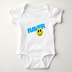 Raver - Raver Music DJ Clubbing Rave Baby Bodysuit