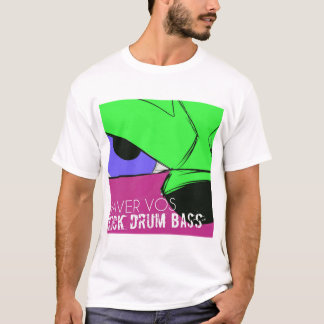Raver Vos - Kick Drum Bass Mens T-Shirt