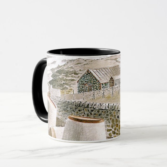 Ravilious - Convoy Passing an Island Mug (Front Left)