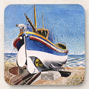 Ravilious - Lifeboat at Aldeburgh Coaster