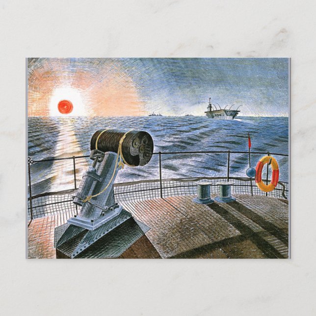 Ravilious - Midnight Sun Postcard (Front)