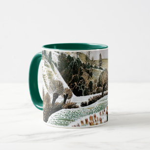 Ravilious - New Year Snow, fine art Mug