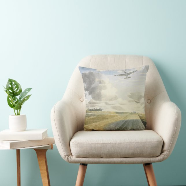 Ravilious - Runway Perspective Cushion (Chair)