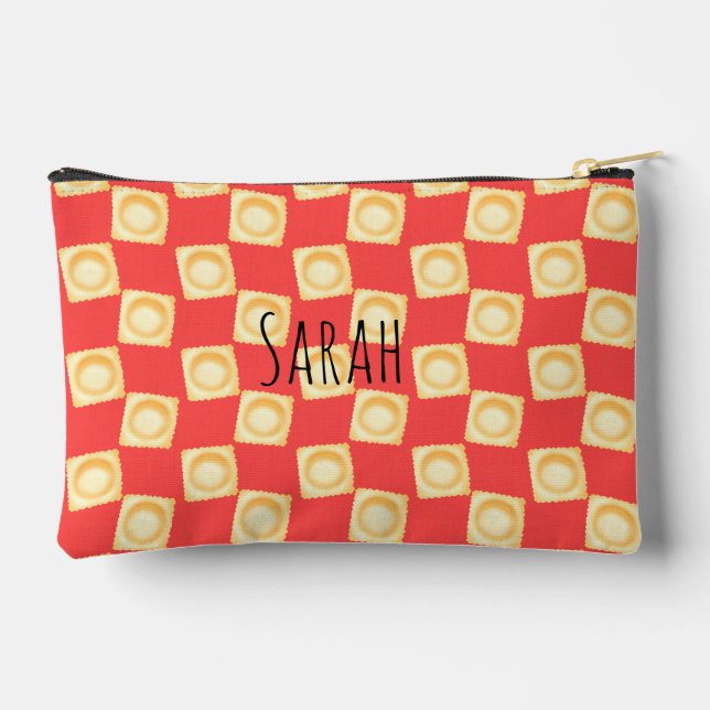 Ravioli Delicious Pasta Accessory Pouch (Back)