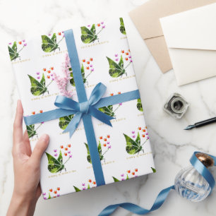 Ravishing stylish butterflies wrapping paper