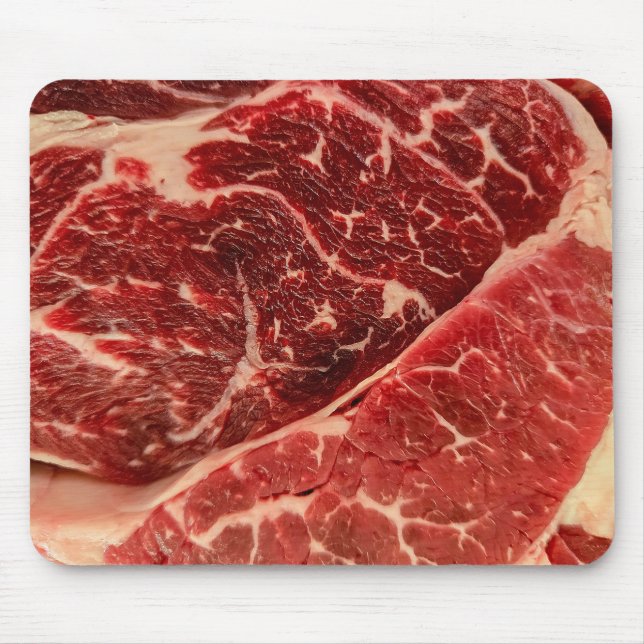Raw Beef Mouse Pad (Front)
