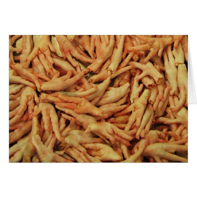 Raw Chicken Feet (Front Horizontal)