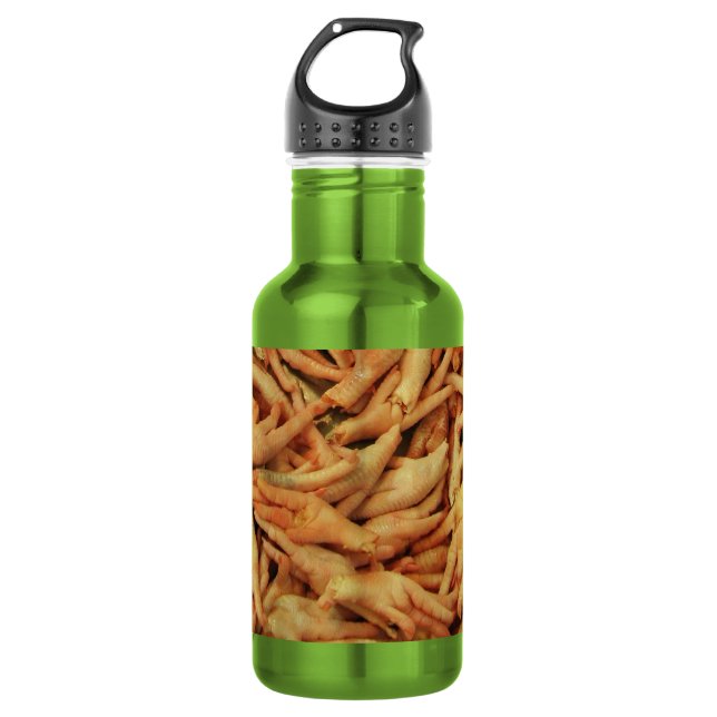 Raw Chicken Feet 532 Ml Water Bottle (Front)