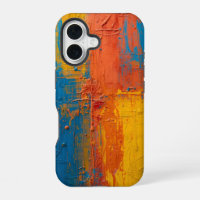 Raw Colour Rhythm – Modern Art Phone Cover