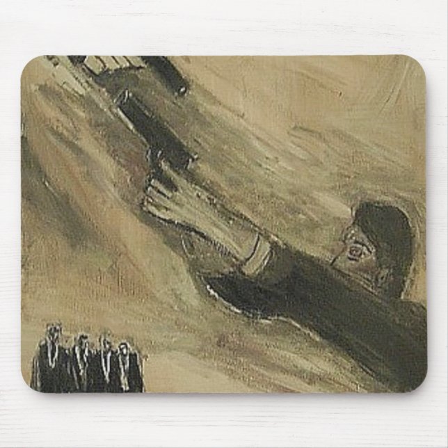 RAW DOGS MOUSE PAD (Front)