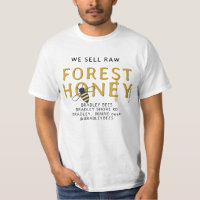 RAW FOREST HONEY BEEKEEPER APIARY T-SHIRT